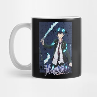 Ao no Exorcist Rin Okumura Fan Design Mug
